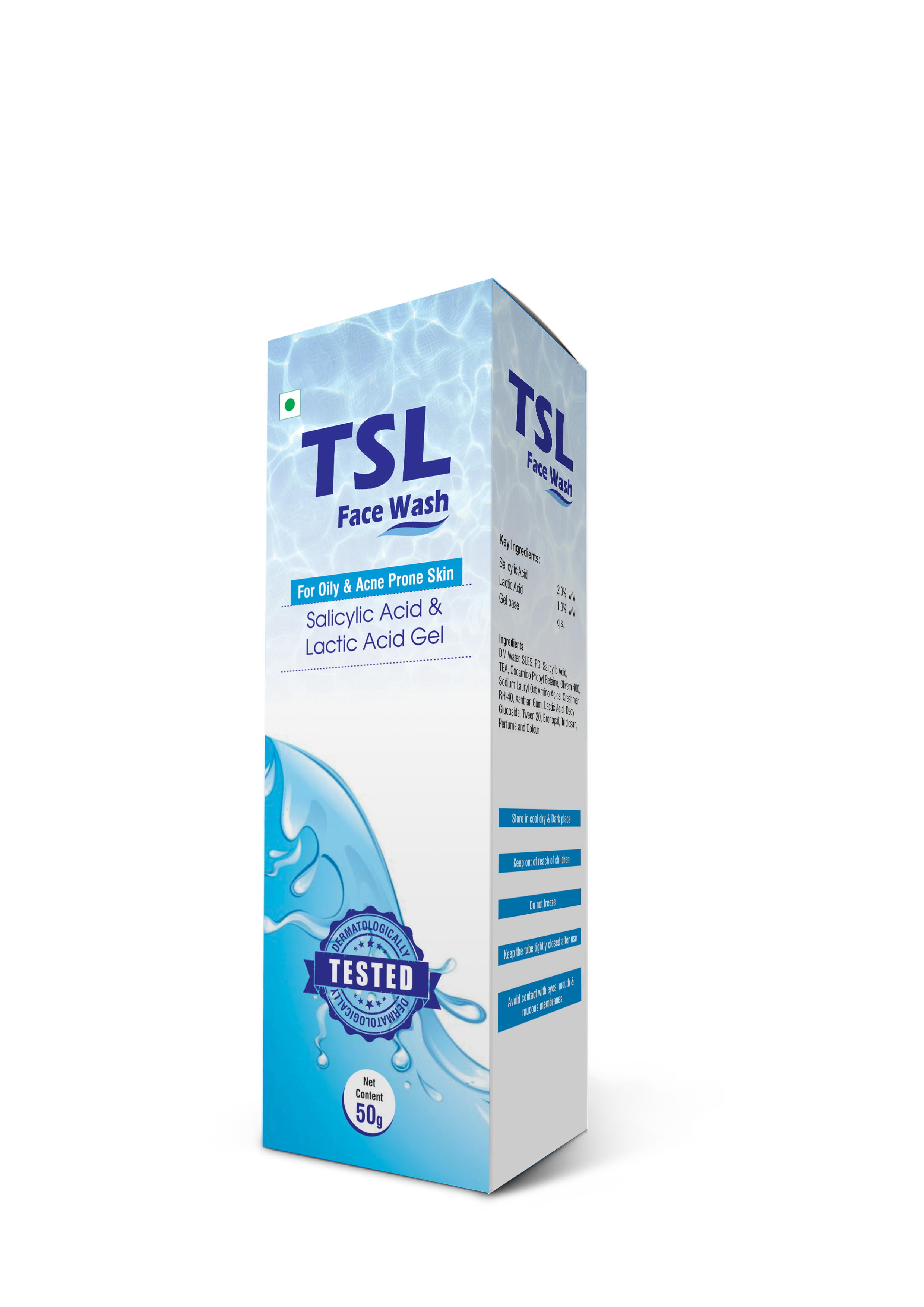 TSL FACE WASH-For Acne Prone Skin